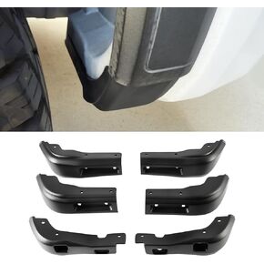 6 قطع من رفرف الطين متوافق مع جي إم سي سييرا 1500 2019-2025، حذف واقيات الطين الأمامية والخلفية لجميع الأحوال الجوية، لا يتطلب الحفر in Kuwait