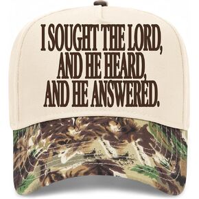 I Sought The Lord and He Heard and He Answered Hat in Kuwait
