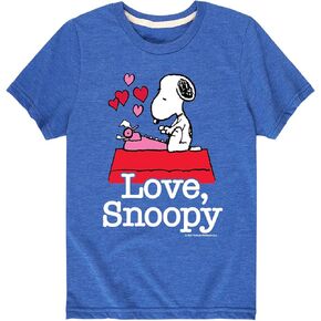 HYBRID APPAREL - Peanuts - Love Snoopy - Toddler and Youth Short Sleeve Graphic T-Shirt in Kuwait