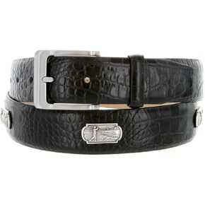Belts.com Grove Classic_Genuine Full-Grain Cowhide Leather Designer Dress Belt with Golf Conchos, 1-3/8" wide in Saudi Arabia