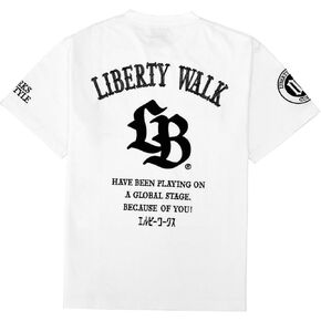 LB Wheel FD Colorful Tee White in Saudi Arabia