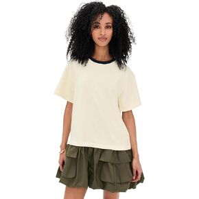 Sea Women's Hester Solid Combo Tee Dress in Saudi Arabia
