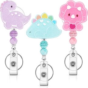 بكرة شارة مع مشبك التمساح معرف لطيف حامل شارة قابل للسحب بكرة أكريليك ممرضة شارة كليب لعمال المكاتب والأطباء والممرضات وطلاب الطب والمعلمين (القلب) in Kuwait