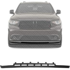 Front Bumper Lower Valance Air Dam Textured Direct Replacement Compatible with 2014-2020 Dodge Durango CH1090150 5113677AB in Kuwait
