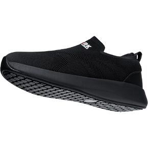LARNMERN Men's Non-Slip Work Shoes Slip-On Sneakers Kitchen Chef Zapatos Trabajo Food Service Restaurant Antideslizantes Walking in Kuwait