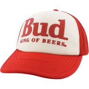 قبعة سائق الشاحنة ذات شعار Budweiser Bud King of Beers متعددة الألوان in Kuwait