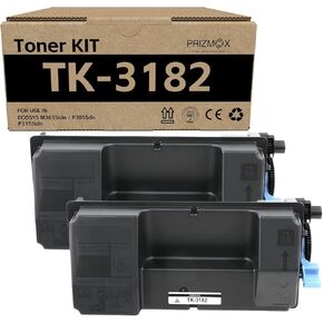 خرطوشة حبر سوداء TK3162 TK-3162 متوافقة مع Kyocera TK3162 1T02T90US0 لطابعة ECOSYS P3045dn P3050dn P3055dn P3060dn (12500 صفحة، عبوتان) in Kuwait