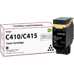 C410 C415 Toner Cartridges Black (with New Chip) Replacement for Xerox C410 Toner Cartridge 006R04677 for VersaLink C410 C415 C415DN Printers, 1-Pack C410 High Capacity Cartridge in Kuwait