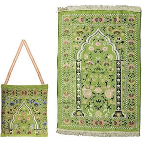 سجادة صلاة إسلامية، سجادة صلاة إسلامية، سجادة صلاة إسلامية مع حقيبة تصميم أنيقة، سجادة صلاة محمولة قابلة للطي، سجادة صلاة رمضان، سجادة صلاة إسلامية قابلة للطي، لرمضان (أحمر) in Kuwait