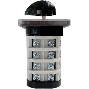 1PCS Multi 5 Positions YMZ12-32/4 Changeover Rotary 660V 32Amper Four Stages 4 Levels Silver Contact 16 Terminals Cam Switch(0-4 Positions) in Kuwait