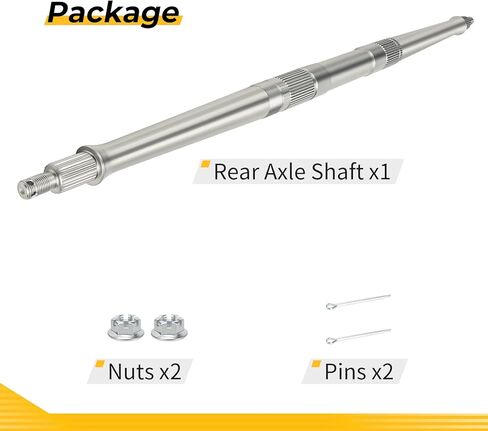 M MATI Rear Axle Shaft for Yamaha YFZ450 2017 YFZ450R 2009-2024 18P-25381-00-00 BKD-F5381-00-00 90171-16002-00 90252-03001-00 in Kuwait