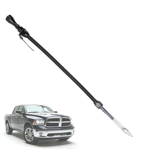 عصا قياس زيت الشاحنة متوافقة مع عصا قياس الزيت المرنة لمحرك شاحنة LS LSX LS1 LS2 LS6 4.8L 5.7L 6.0L 6.2L (أسود) in Kuwait