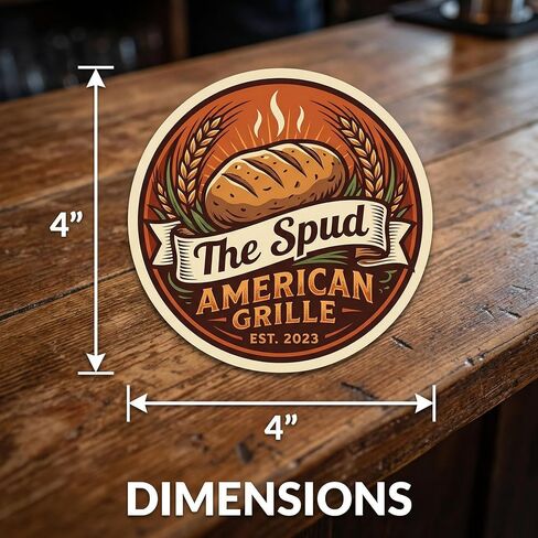 Custom Coasters - Personalized Pulpboard Coasters with Your Own Logo or Photo (10-300 Pack) (4 inch Round) in Kuwait