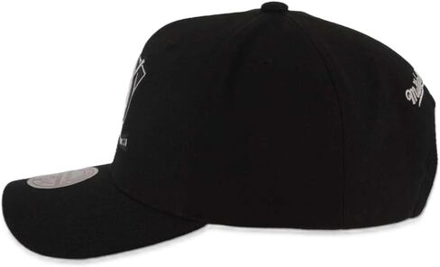 Mitchell & Ness Vintage Mighty Ducks NHL Panda Pro Snapback Hat Cap, Black in Saudi Arabia