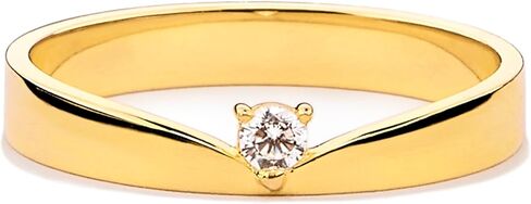STORYJEWELLERY خاتم الخنصر من الفضة الإسترليني عيار 925، خواتم مطلية بالذهب للنساء، خواتم زفاف للنساء، خاتم خاتم مطلي بالذهب in Saudi Arabia