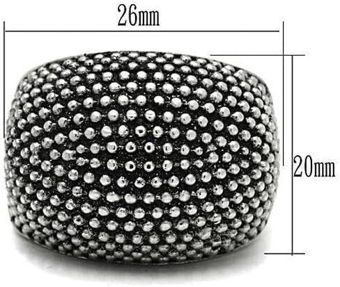 TK519 - High polished (no plating) Stainless Steel Ring with No Stone in Saudi Arabia