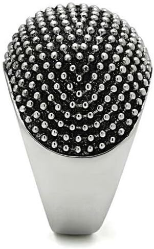 TK519 - High polished (no plating) Stainless Steel Ring with No Stone in Saudi Arabia