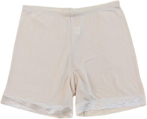 سراويل قصيرة نسائية من UPGENT مصنوعة من حرير التوت 100%، سراويل داخلية مثيرة بدون عرض، سراويل داخلية قصيرة تحت التنانير القصيرة والفساتين in Kuwait