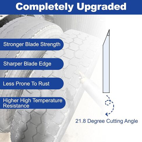 Tire Groover Blade #5 9/32" for Ideal Tire Groover Regroover(18 pcs) Tire Groover Tool-Tire Grooving Blades Kit-Tire Regroover Blades -Fourth Generation in Saudi Arabia