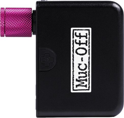 Muc-Off AirMach Electric Mini Inflator Pro - منفاخ دراجة رقمي محمول مع شاشة ضغط LED وبطارية USB-C قابلة للشحن in Kuwait