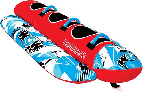 WOW Sports – Super Sub Towable Tube for Boating – 1-2 Person 340 lbs Capacity – Inflatable Boat Tube for Water Sports – Youth & Adults in Kuwait