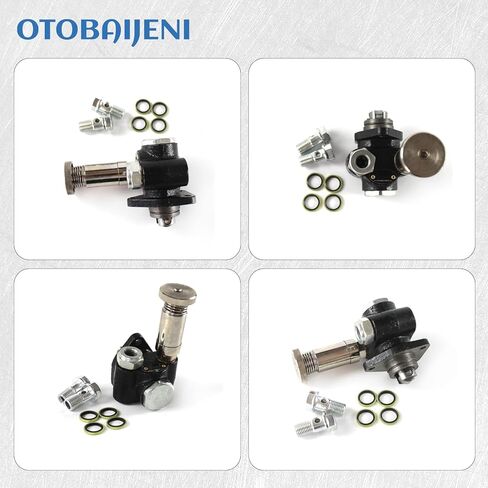 Fuel Feed Pump 34461-09050 105220-5960 105220-5001 Assembly Compatible with Mitsubishi S4S S4Q S4Q2 Compatible with Komatsu 6D102 6D95 Engine Fuel Pump Replacement Parts in Saudi Arabia