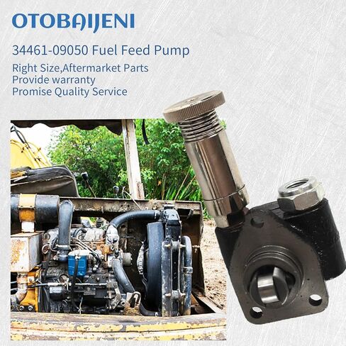 Fuel Feed Pump 34461-09050 105220-5960 105220-5001 Assembly Compatible with Mitsubishi S4S S4Q S4Q2 Compatible with Komatsu 6D102 6D95 Engine Fuel Pump Replacement Parts in Saudi Arabia