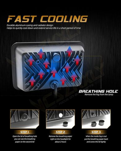 VCSZXKLY 4x6 Led Headlights Compatible for 1980 1981 1982 1983 1984 1985 1986 1987 1988 Chevrolet Monte Carlo SS El Camino Headlights High Low Beam, DOT Approved Rectangular H4651 H4652 H4656 H4666 in Kuwait