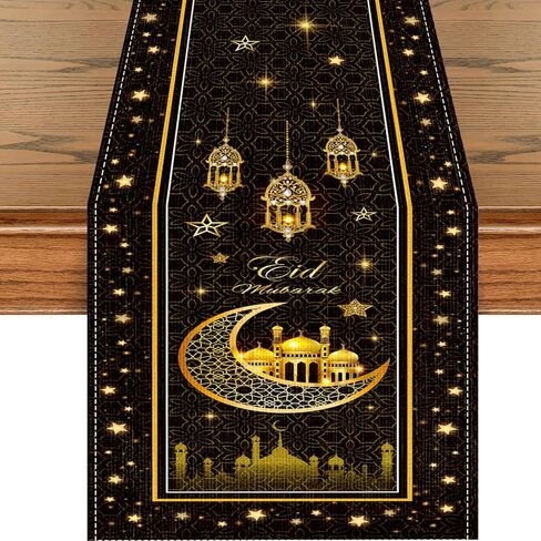 Vintage Valentine Table Runner Decoration, Red Valentines Day Table Runner Decor, Valentine's Day Table Runner Decor for Home Kitchen Dining Table (72 X 13 Inches) in Kuwait