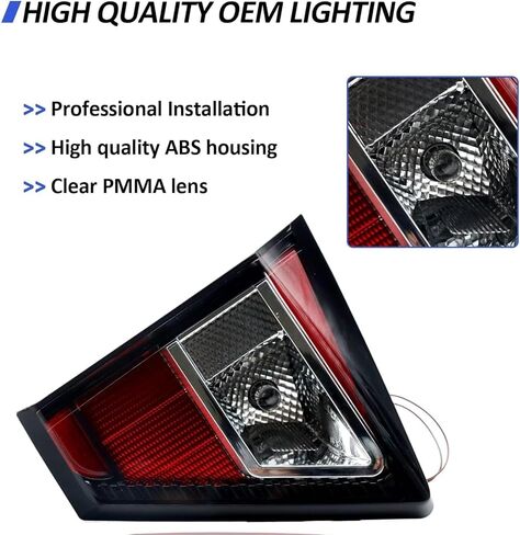 Inner Taillight Assembly Compatible with 2017-2019 Ford Escape Taillight Brake Light Replace Left Driver's Side Taillight Assembly GJ5Z13405F FO2802118 in Kuwait