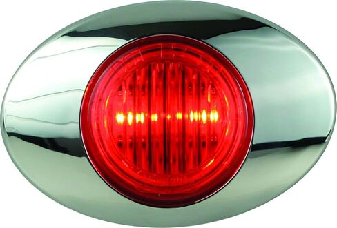 Optronics 00212237P M3 Series Lens 3" Marker/Clearance Light Kit, Millennium Series, Red in Saudi Arabia