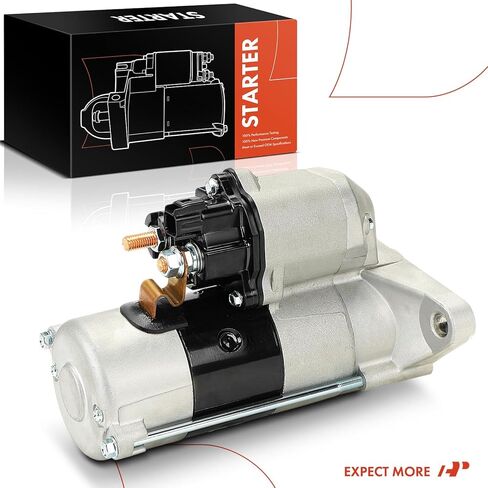 A-Premium Starter Motor Compatible with Isuzu NPR 2007-2009, NPR-HD 2008-2024, NPR-XD 2015-2022, NQR/NRR 2008-2024, 5.2L, 12V 3.0KW 11-Tooth Clockwise in Saudi Arabia