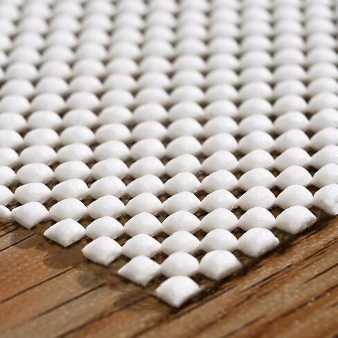 Non Slip Rug Pad Gripper 8X10 FT for Hardwood Floors, Eco-Friendly Anti Skid Mat Under Area Rugs, Keeps Rugs Safe and Flat, Odorless Cushioned Pad for Floor Protection, Easy to Trim Multi-Use Mat in Saudi Arabia