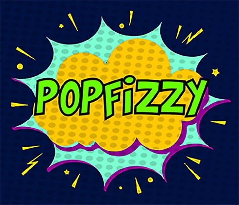 Popfizzy Bling Key Fob Keychain for Women Backpack Charm or Purse Accessory Key Ring Cool Key Chain Keyfob Keyholder Series 2 (Pawprint Blue) in Saudi Arabia