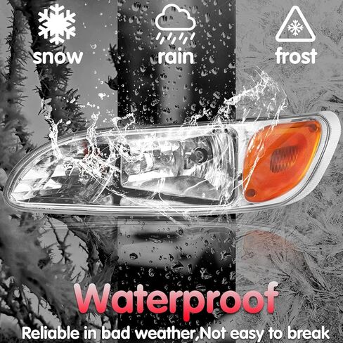 Headlight Assembly Fit For 2005-2015 Peterbilt 325 330 335 337 340 348 382 384 386 387, W/o Bulbs Driver and Passenger Side headlamp in Kuwait