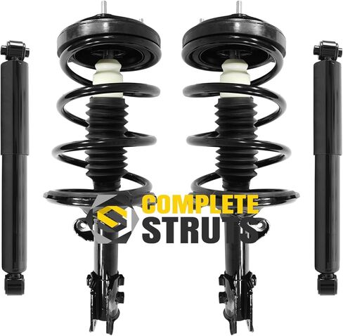 COMPLETESTRUTS - مجموعات دعامة أمامية كاملة مع نوابض لولبية واستبدال ممتص الصدمات الخلفي لسيارة Hyundai Entourage 2007-2010 - مجموعة من 4 قطع in Saudi Arabia