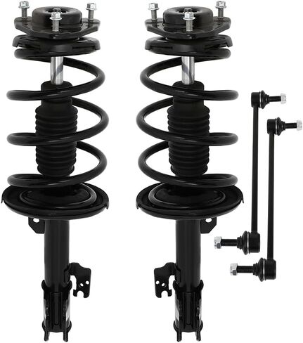 SCITOO Front Strut & Coil Spring Assembly,Sway Bar End Link for 2011-2013 For Toyota For Sienna 2.7L,2011-2014 For Toyota For Sienna 3.5L 173050-3PCS in Saudi Arabia
