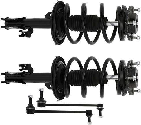 SCITOO Front Strut & Coil Spring Assembly,Sway Bar End Link for 2011-2013 For Toyota For Sienna 2.7L,2011-2014 For Toyota For Sienna 3.5L 173050-3PCS in Saudi Arabia