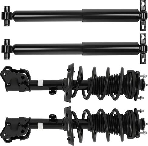 SCITOO Front and Rear Complete Struts Assembly Shock Absorber for Honda Pilot 2009-2015 Automotive Replacement Struts 172648 37339 - Set of 4 in Saudi Arabia