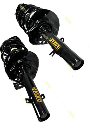 OREDY 4PCs Front Struts w/Coil Springs Assembly + Sway Bar Links Compatible with 2.4L Honda Accord 2013 2014 2015 2016 2017-172971 172970 K750651 K750650 in Kuwait
