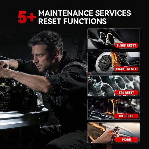 THINKCAR THINKDIAG BD6 OBD2 Scanner Bluetooth,Wireless All System Code Reader Diagnostic Tool for iOS & Android,5+ Hot Reset Bluetooth OBD2 Scanner for Car Check Engine Light, Lifetime Free Update in Kuwait