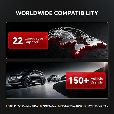 THINKCAR THINKDIAG BD6 OBD2 Scanner Bluetooth,Wireless All System Code Reader Diagnostic Tool for iOS & Android,5+ Hot Reset Bluetooth OBD2 Scanner for Car Check Engine Light, Lifetime Free Update in Kuwait