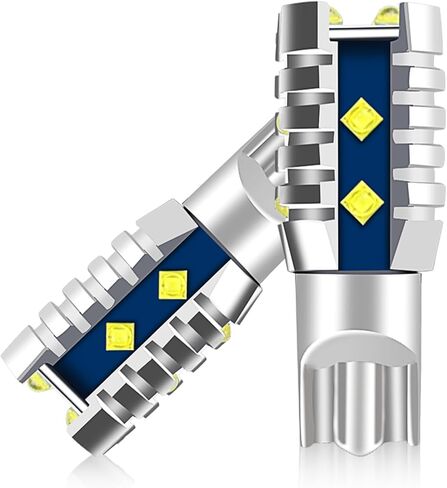 912 921 LED Bulbs for Backup Reverse Light Bulbs, 921 LED Bulb W16W 906 904 902 6000K White Replacement Lamps, High Power XDB 12-SMD Chipsets (Pack of 2) in Kuwait