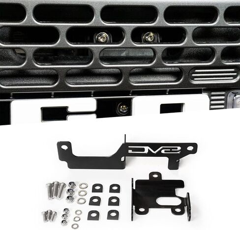 DV8 Offroad Adaptive Cruise Control Relocation Bracket Compatible with 2021-2026 Ford Bronco | Works with All Aftermarket Bumpers | Relocates Acc Sensor Module in Saudi Arabia