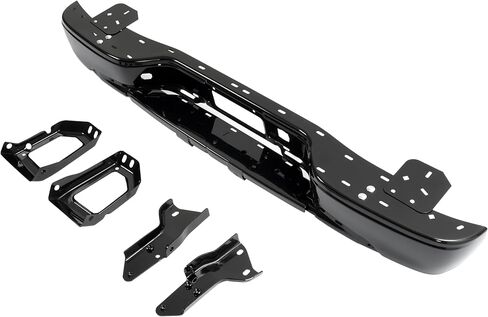 KUAFU Rear Bumper Reinforcement W/Hitch Bar Compatible with 2002-2013 Cadillac Escalade/Escalade EXT/ESV, Chevy/Chevrolet Avalanche Replace for 25871613 15203712 15263796 21993278 21993849 GM1106664 in Saudi Arabia
