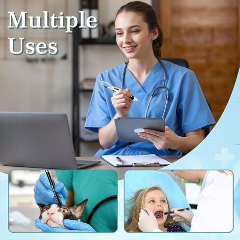 مجموعة أقلام الممرضات تتضمن قلم تحديد دائم، شارة، أقلام بكرة، أضواء للممرضات، أقلام حبر جاف قابلة للسحب، مشبك سلسلة مفاتيح للتمريض، مقص قابل للطي، سلسلة مفاتيح بمصباح LED للممرضات - بدون بطارية in Kuwait