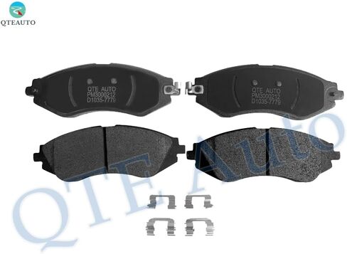 PM Auto Set of 6 Front 256.05mm Brake Disc Rotors-Ceramic Brake Pad Kit Compatible With 2014-2016 Chevrolet Spark EV in Saudi Arabia