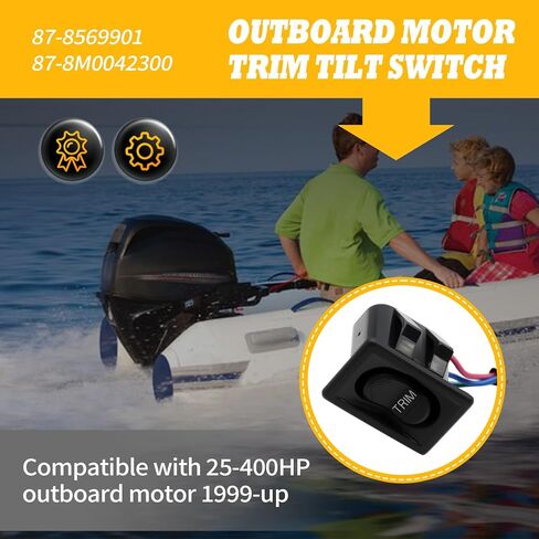 87-8569901 87-8M0042300 Trim Tilt Switch for 25-400HP Outboard Motor 1999-Up 87-896620001 in Saudi Arabia