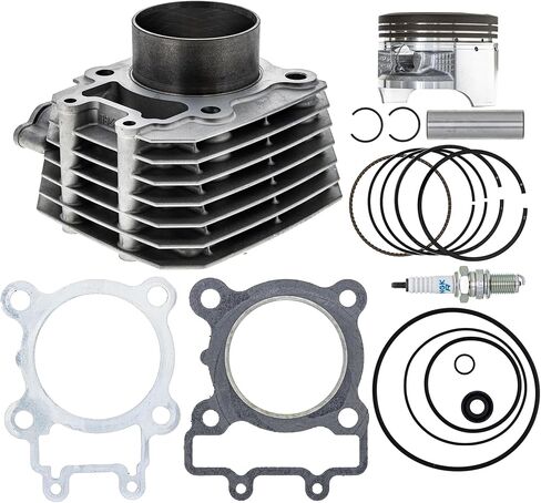 مجموعة حشيات المكبس الأسطوانية المتخصصة لـ Kawasaki Bayou 250 KLF250A 2003-2011 11061-1104 11004-1375 (69 مللي متر) in Saudi Arabia