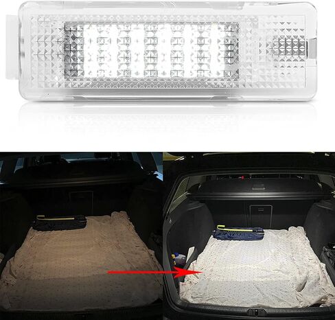NJSBYL Passat Led Interior Luggage Compartment Lamp for VW Volkswagen Passat B6 B7 B8 CC LED Glove Box Trunk Lights in Saudi Arabia